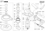 Bosch 0 607 350 199 DEX 150-5 Random orbital sander Spare Parts
